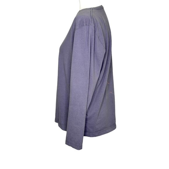 Life Is Good Gray Long Sleeve T-Shirt -Stained - Picture 4 of 7